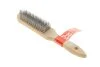 Щітка дротяна, 6 рядів, дерев\'яна рукоятка Top-tools 14A606 (фото 1)