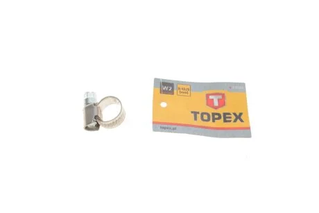 Хомут металевий (08-12/9mm) TOPEX (opt-om) Topex 37D501