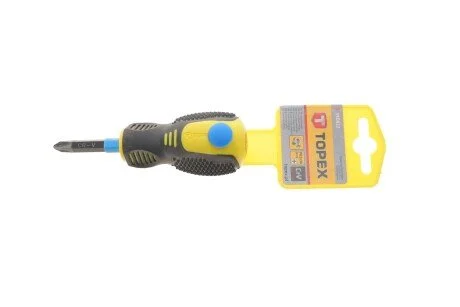Отвертка крестообразная (короткая) (38mm/PH2) TOPEX (opt-om) Topex 39D822