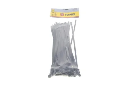Хомуты 4,8x200 мм, 75 шт. черные(TOPEX) Topex 44E978