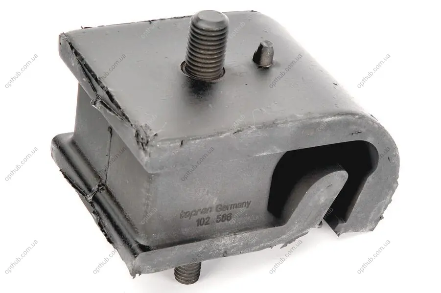 Подушка коробки передач задн (мкпп) VW GOLF I, JETTA I 1.5D/1.6D 08.76-02.84 TOPRAN / HANS PRIES 102 586 (фото 1)