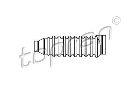 Пильовик тяги кермової TOPRAN / HANS PRIES 103052