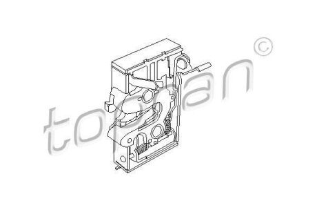 Замок дверний TOPRAN / HANS PRIES 103432