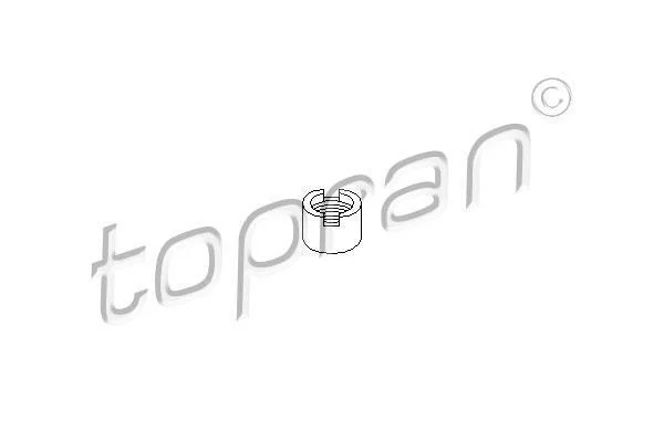 Втулка різьбова TOPRAN / HANS PRIES 104149 (фото 1)