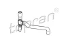 Шланг гумовий системи охолодження Нижн SEAT ALHAMBRA, CORDOBA, IBIZA II, TOLEDO I VW GOLF III, PASSAT B3/B4, SHARAN, VENTO 2.0 02.90-03.10 TOPRAN / HANS PRIES 109 007 (фото 1)
