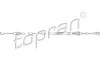 Трос газу (довжина 1670мм/1366мм) VW TRANSPORTER T4 2.4D 07.90-04.03 TOPRAN / HANS PRIES 109 857 (фото 1)