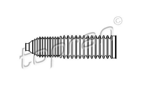 Пильовик тяги рульової TOPRAN / HANS PRIES 110172