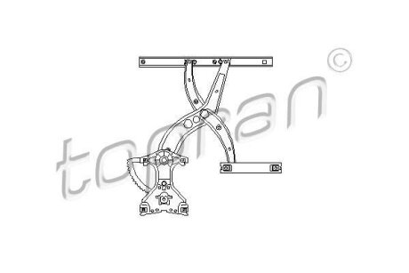 Склопідйомник TOPRAN / HANS PRIES 110557