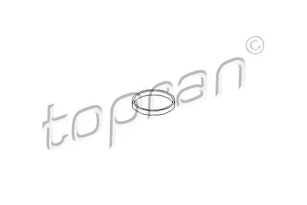 Прокладка впускного колектора FIAT CROMA OPEL ASTRA G, VECTRA C, VECTRA C GTS, ZAFIRA A SEAT CORDOBA, IBIZA III, TOLEDO IV SKODA FABIA I, FABIA II, RAPID, ROOMSTER 1.2/2.2 09.00-06.15 TOPRAN / HANS PRIES 111 052 (фото 1)