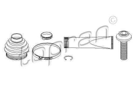 Пильовик ШРКШ TOPRAN / HANS PRIES 113007