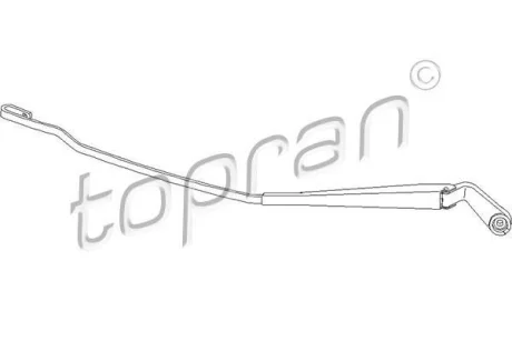 Важіль склоочисника передн прав AUDI A3 SKODA OCTAVIA I VW BORA, BORA I, GOLF IV KOMBI/LIFTBACK/SEDAN 09.96-12.13 TOPRAN / HANS PRIES 113 481