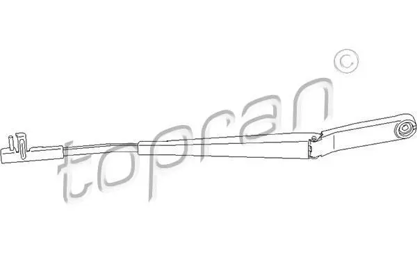 Важіль склоочисника передн лів SKODA OCTAVIA II KOMBI/LIFTBACK 02.04-06.13 TOPRAN / HANS PRIES 113 484 (фото 1)