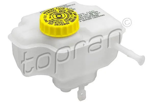 Бачок для гальмівної рідини AUDI A3 SEAT ALTEA, ALTEA XL, LEON, TOLEDO III SKODA OCTAVIA II, SUPERB II, YETI VW CADDY III, CADDY IV, EOS, GOLF PLUS V, GOLF V, GOLF VI 1.0-Electric 02.03-09.20 TOPRAN / HANS PRIES 114 008 (фото 1)