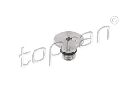 Гвинт зливного масляного піддону M14x1,5 AUDI Q7 PORSCHE CAYENNE VW GOLF III, PASSAT B3/B4, PASSAT B5, PASSAT B5.5, SHARAN, TOUAREG, TRANSPORTER T4, TRANSPORTER T5 2.3-4.2 06.91-09.10 TOPRAN / HANS PRIES 114 548