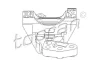 Подушка двигуна передн прав, гідравлічний FIAT CROMA OPEL SIGNUM, VECTRA C, VECTRA C GTS 1.6-2.8 04.02-12.11 TOPRAN / HANS PRIES 206 571 (фото 1)