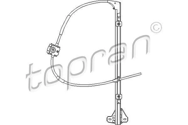 Склопідйомник TOPRAN / HANS PRIES 207358 (фото 1)