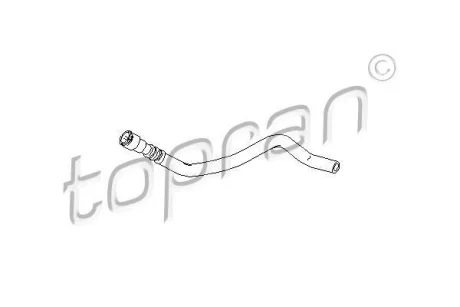 Шланг/трубка рульового механізму BMW 3 (E46) 2.0-3.0 02.98-12.07 TOPRAN / HANS PRIES 501 732