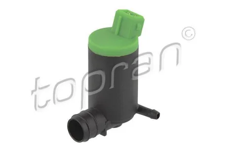 Насос склоомивача передн (12В) CITROEN AX, BERLINGO, C4 PICASSO I, JUMPY I, XANTIA, XM, ZX FIAT SCUDO PEUGEOT 106 I, 206, 206+, 306, 406, 605, EXPERT, PARTNER, PARTNER ORIGIN AUTOBUS-SEDAN 07.86- TOPRAN / HANS PRIES 720 281