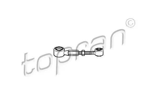 Механізм наконечника поперечної рульової тяги (78mm) CITROEN C8, EVASION, JUMPY I, JUMPY II PEUGEOT 806, 807, EXPERT, EXPERT TEPEE 1.6-3.0 06.94- TOPRAN / HANS PRIES 722 489 (фото 1)