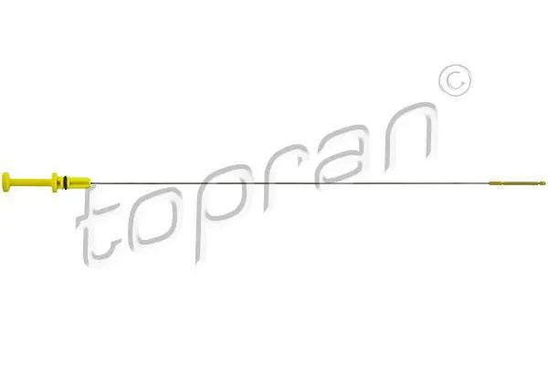 Щуп рівня мастила CITROEN BERLINGO, C2, C3 I, C3 II, C3 PLURIEL, NEMO, SAXO, XSARA PEUGEOT 1007, 106 II, 206, 206+, 207, 306, 307, BIPPER, BIPPER TEPEE, PARTNER 1.1-1.6D 04.93- TOPRAN / HANS PRIES 723 497 (фото 1)