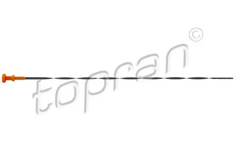 Щуп рівня мастила CITROEN BERLINGO, EVASION, JUMPY I, XANTIA, XSARA, ZX FIAT SCUDO, ULYSSE PEUGEOT 205 II, 306, 405 II, 406, 806, EXPERT, PARTNER 1.8D/1.9D 07.87-12.06 TOPRAN / HANS PRIES 723 498