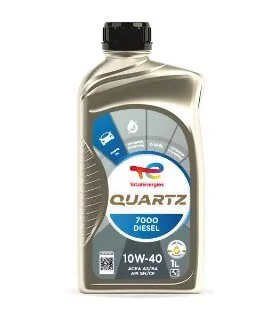 Масло моторное QUARTZ DIESEL 7000 10W-40 1л QUARTZ D 7000 10W40 (SN) 12X1L TOTAL 10W40 Q 7000D 1L