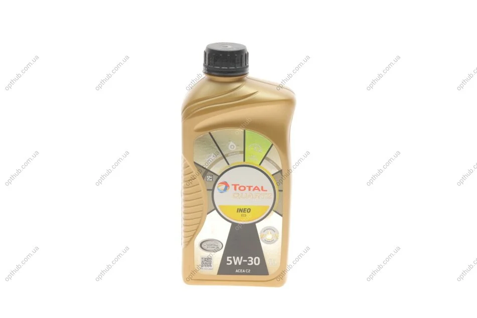 Олива 5W30 Quartz INEO ECS (1л) (PSA B712290) (opt-om) TOTAL 213768 (фото 1)