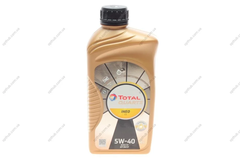 Олива 5W40 Quartz INEO C3 Dexos2 (1л) (opt-om) TOTAL 213789 (фото 1)