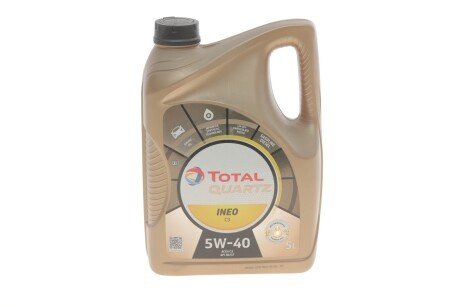 Олива 5W40 Quartz INEO C3 Dexos2 (5л) (opt-om) TOTAL 213790