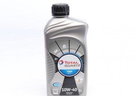 Олива 10W40 Quartz 7000 Diesel (1л) (MB229.1/VW505.00) (opt-om) TOTAL 214111