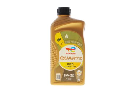 Масло моторное Quartz Ineo Longlife 5W-30 (1 Liter) TOTAL 233960
