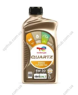 Олива моторна QUARTZ 9000 FUTURE FGC 5W30 1л QUARTZ 9000 FUTURE FGC 5W30 12X1L -ua TOTAL 5W30 Q9000FFGC 1L (фото 1)