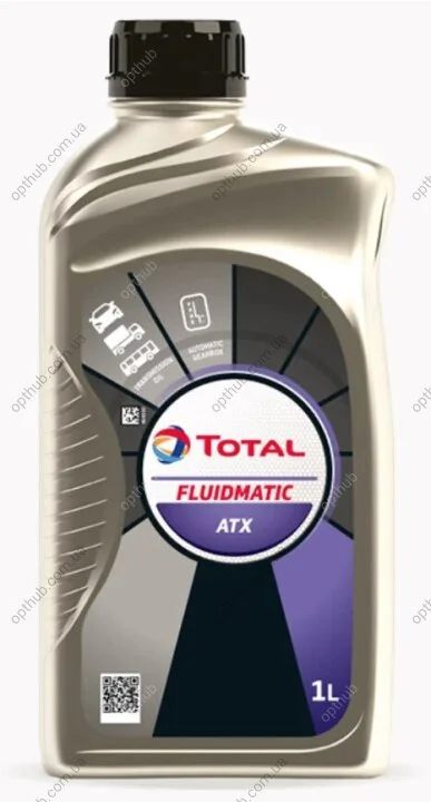 Олива трансмісійна FLUIDE ATX 1л FLUIDMATIC ATX 12X1L -ua TOTAL FLMA ATX 1L (фото 1)