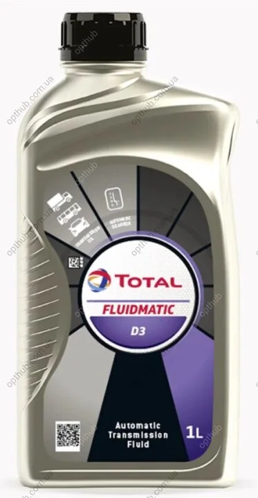 Масло трансмиссионное FLUIDE G3 1л FLUIDMATIC D3 12X1L TOTAL FLMA D3 1L (фото 1)