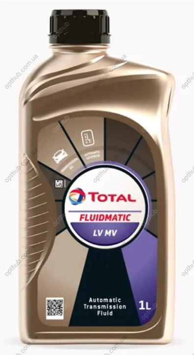 Масло трансмиссионное FLUIDMATIC MV LV 1л FLUIDMATIC LV MV 12X1L TOTAL FLMA LV MV 1L (фото 1)