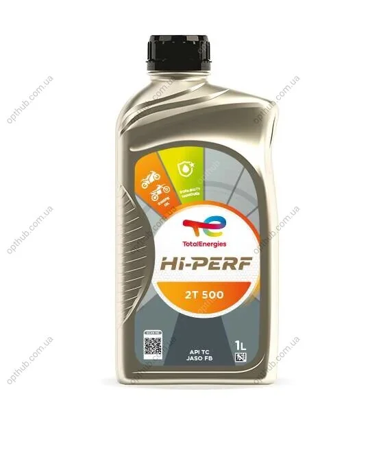 Олива моторна HI PERF 2T SPECIAL 1л HI-PERF 2T 500 12X1L -ua TOTAL H PER 2T 500 1L (фото 1)