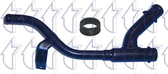 Патрубок радіатора ABARTH 500 / 595 / 695, 500C / 595C / 695C, GRANDE PUNTO, PUNTO ALFA ROMEO GIULIETTA, MITO FIAT 500, 500 C, 500L, BRAVO II, CINQUECENTO, DOBLO, DOBLO CARGO 0.9-1.6D 10.91- TRICLO 454171 (фото 1)