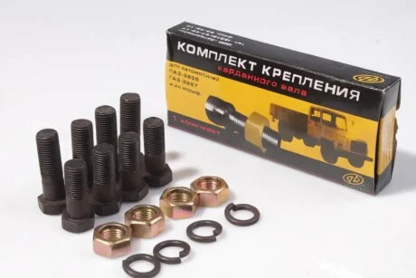 Болт вала карданного ГАЗ 53 компл. (болт 4шт длинный и 4шт короткий+гайка 4шт+гровер 8шт)) Трид 290863-П29