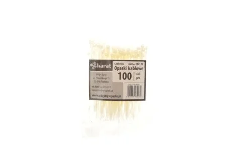 Набір стяжок пластикових TRIDON UTIE2,5X100N