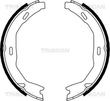 Комплект гальмівних колодок стояночного гальма TRISCAN 810023029