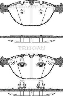 Колодки гальмівні передні TRISCAN 811011011