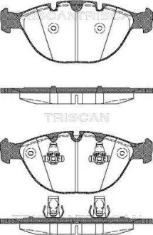Колодки гальмівні передні TRISCAN 811011011