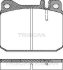 Тормозные колодки передние TRISCAN 811023222 (фото 1)
