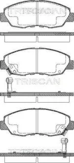 Тормозные колодки передние TRISCAN 811040972