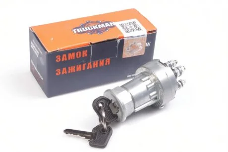 Замок зажигания ГАЗ 53,3307, УАЗ, ПАЗ (произ-во) Truckman 12.3704-05.01