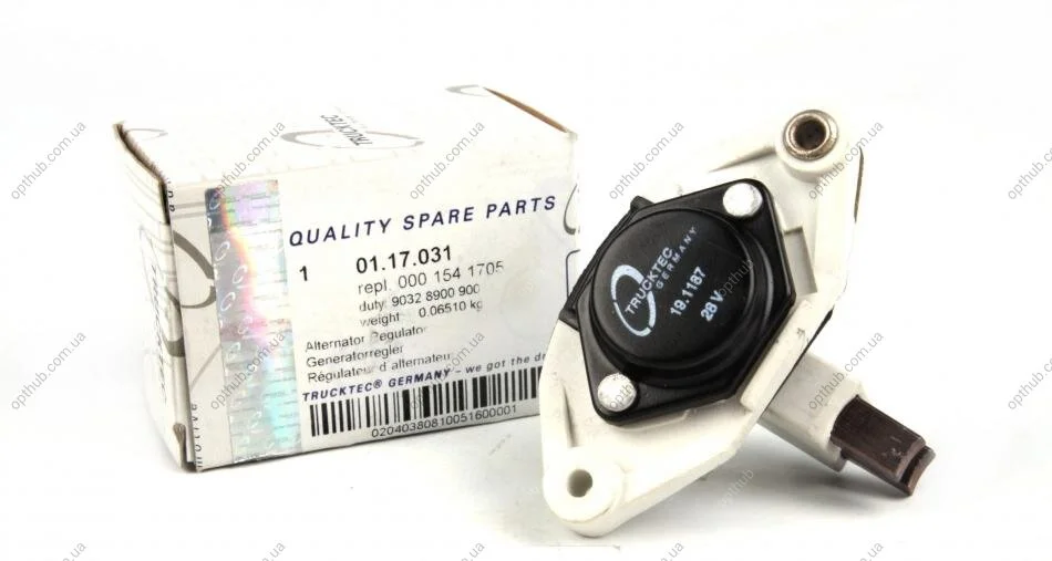 Реле генератора (24V) DAF/MB/Volvo AUTOMOTIVE UA63 TRUCKTEC 01.17.031 (фото 1)