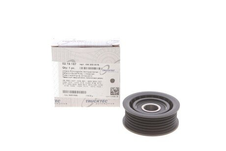 Ролик генератора MB Sprinter CDI (поліклиновий) (паразитний) AUTOMOTIVE UA63 TRUCKTEC 02.19.167