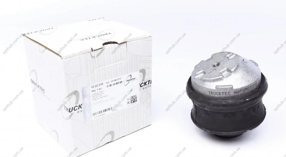 Подушка двигуна (L) MB C-клас (W203)/E-клас (W210)/CLK-клас (C209) -09 AUTOMOTIVE (opt-om) TRUCKTEC 02.22.035 (фото 1)