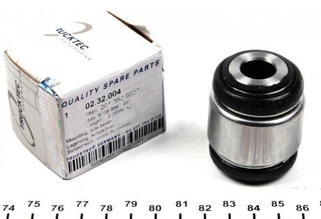 Сайлентблок цапфи (задній/нижній/плаваючий) MB (W124/W202/203/204/210/212/221) UA63 TRUCKTEC 02.32.004