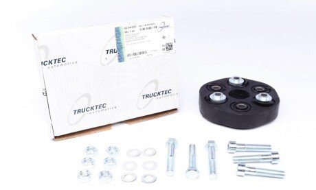 Муфта кардана еластична MB C-class (W202)/E-class (W124) 93-00 (к-кт з болтами) UA63 TRUCKTEC 02.34.002